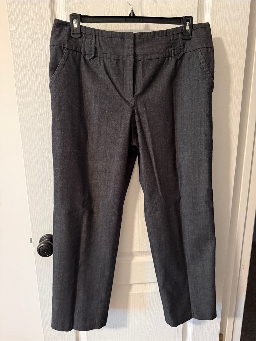 AB Studio Dark Charcoal Gray Pants